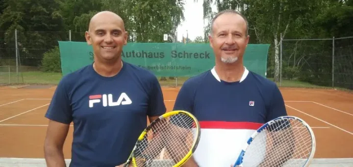 Neue Tennistrainer Milan und Costas ab 1. April