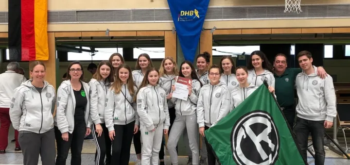 Mädchen A erreichen den 7. Platz bei der Endrunde der Deutschen Meisterschaft