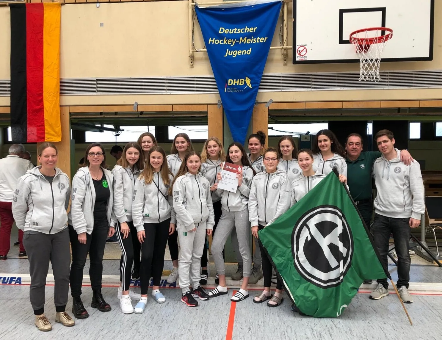 Mädchen A erreichen den 7. Platz bei der Endrunde der Deutschen Meisterschaft
