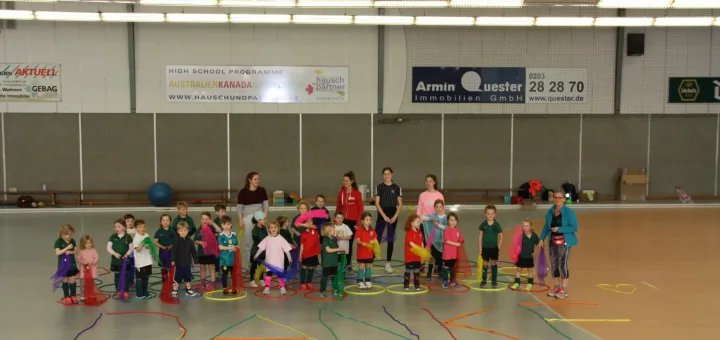 Die Hockey-Minis sagen DANKE!