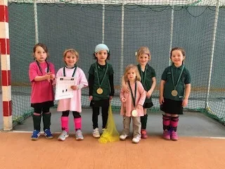 Hallenabschlussturnier der Hockey-Minis