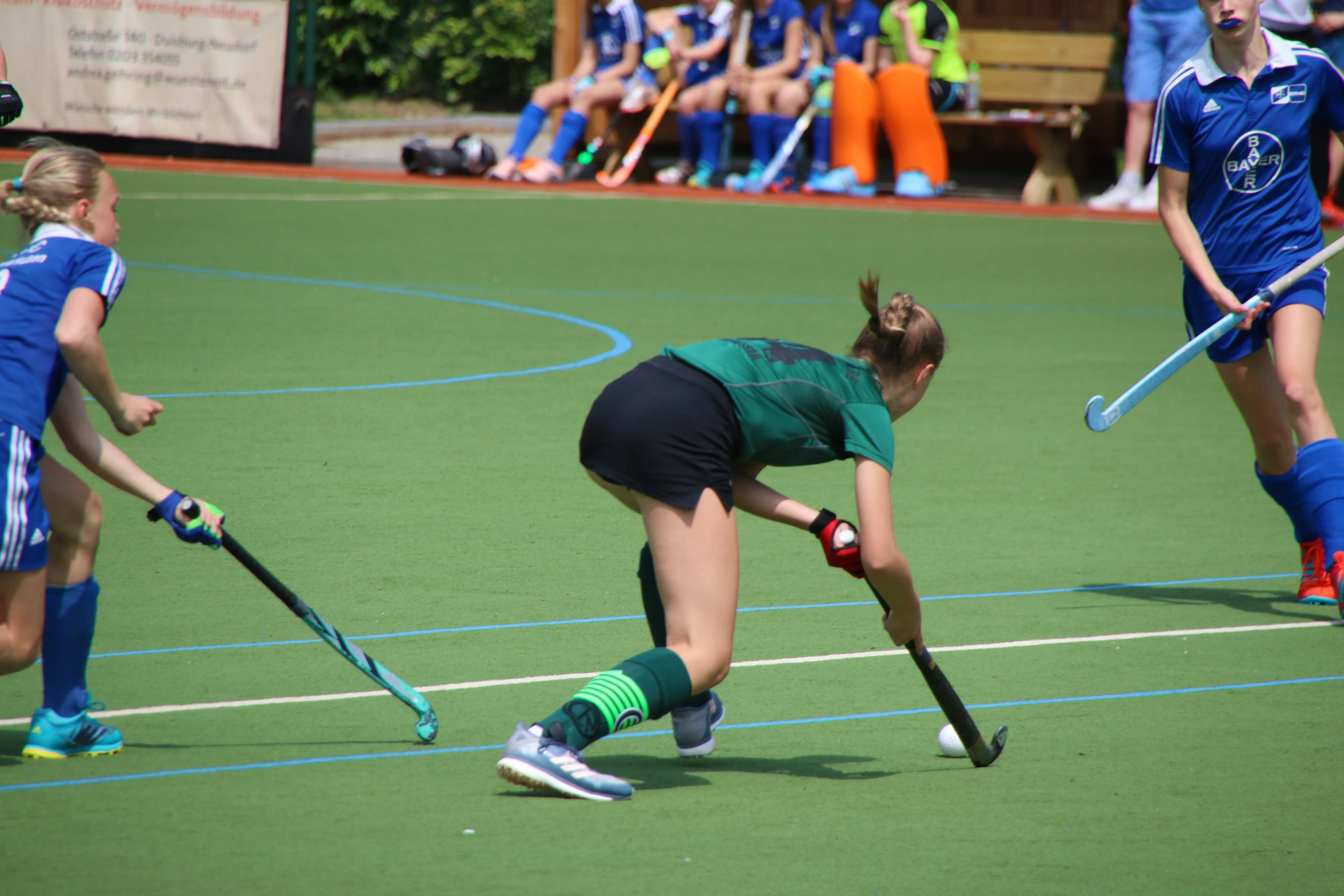 2. Spieltag Mädchen A RL gegen den RHTC Leverkusen endet 6:0