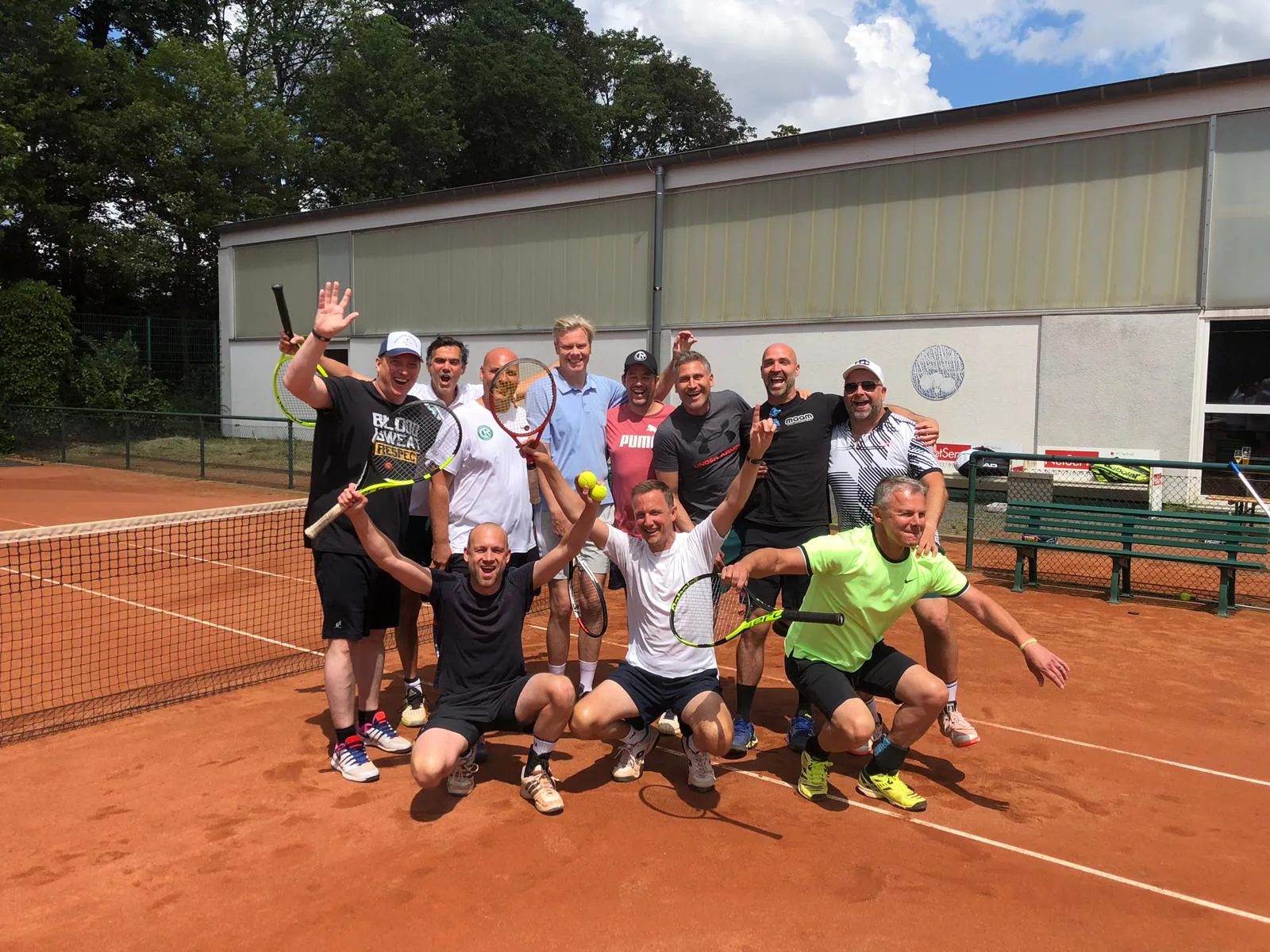 Aufstieg auch für die Tennis-Herren 40.1!!!