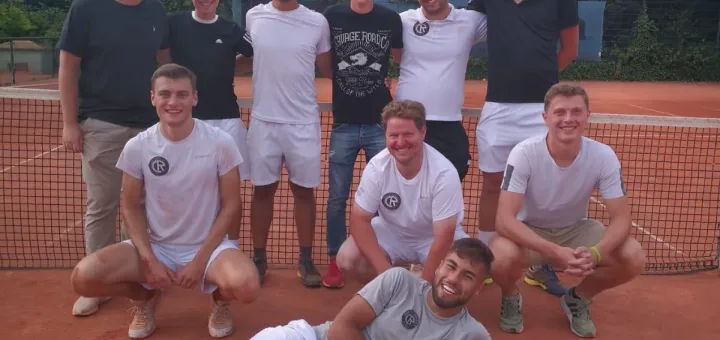 1. Tennisherren: Relegationsspiel gewonnen, Klassenerhalt gesichert!