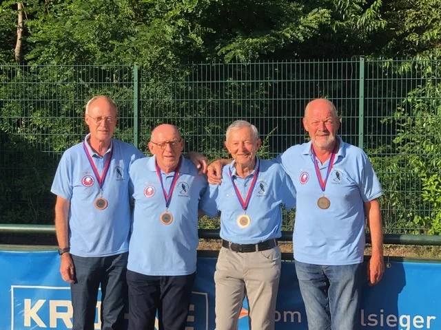 Raffelberger Oldies kehren mit Bronze von der EM zurück