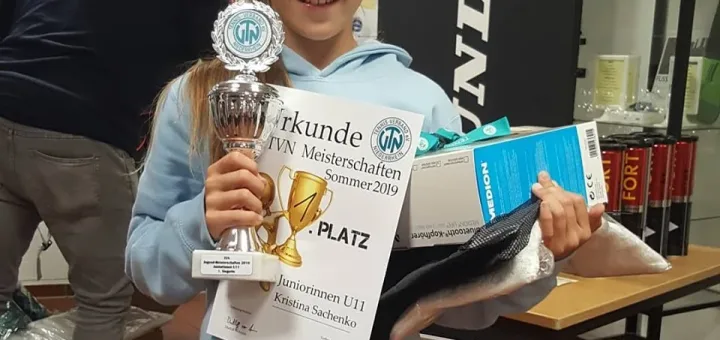 Kristina Sachenko ist Verbandsmeisterin