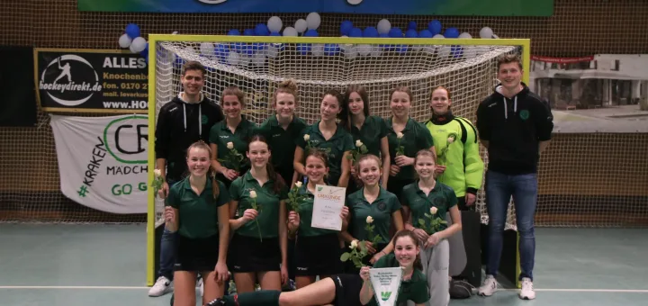 Mädchen A werden Westdeutscher Meister in der Halle 2019/2020