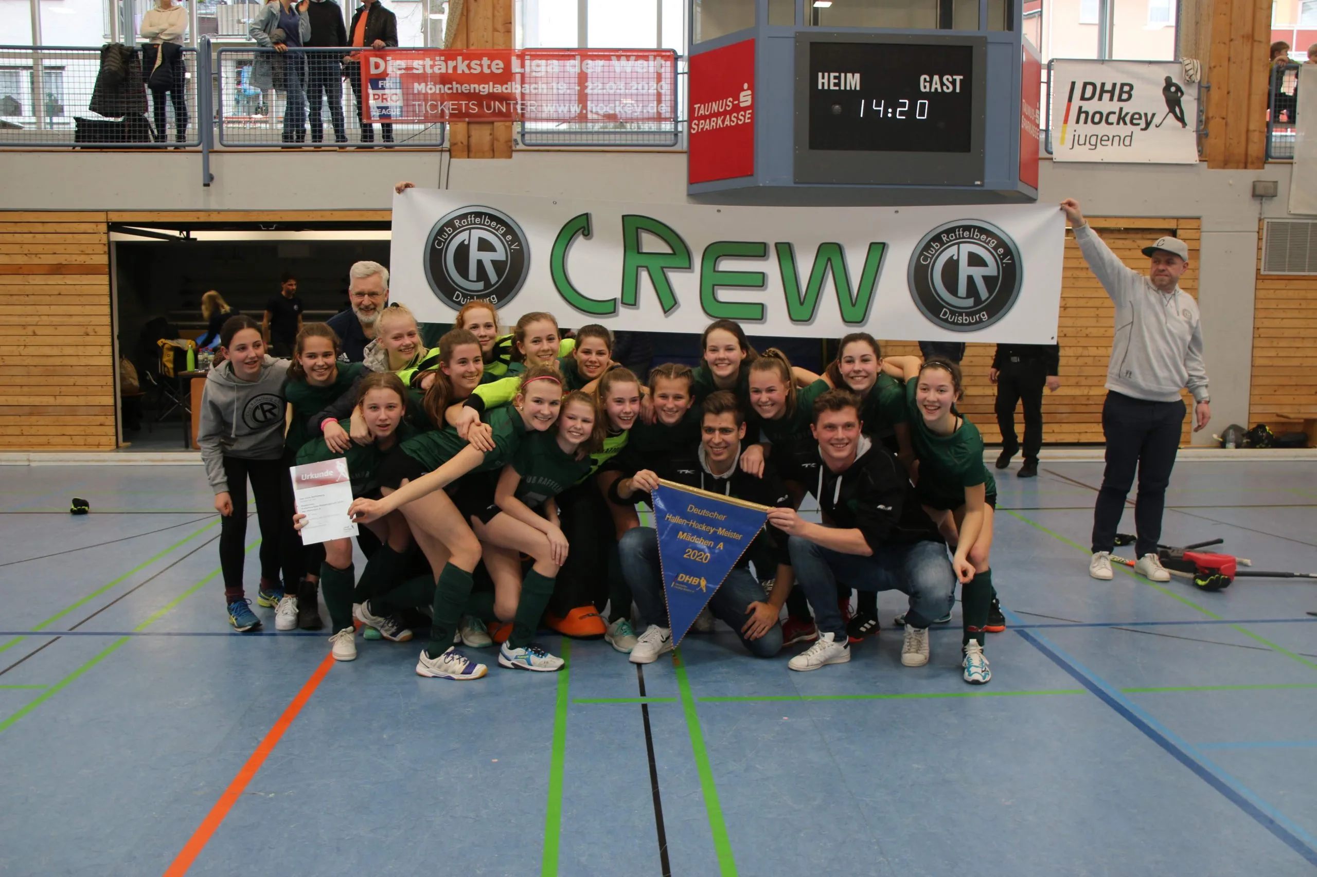 Unsere Mädchen A werden Deutscher Meister!