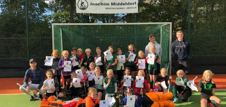 1. Herren-Training für die D- und C- Mädchen der Jhg. 2012 und 2011