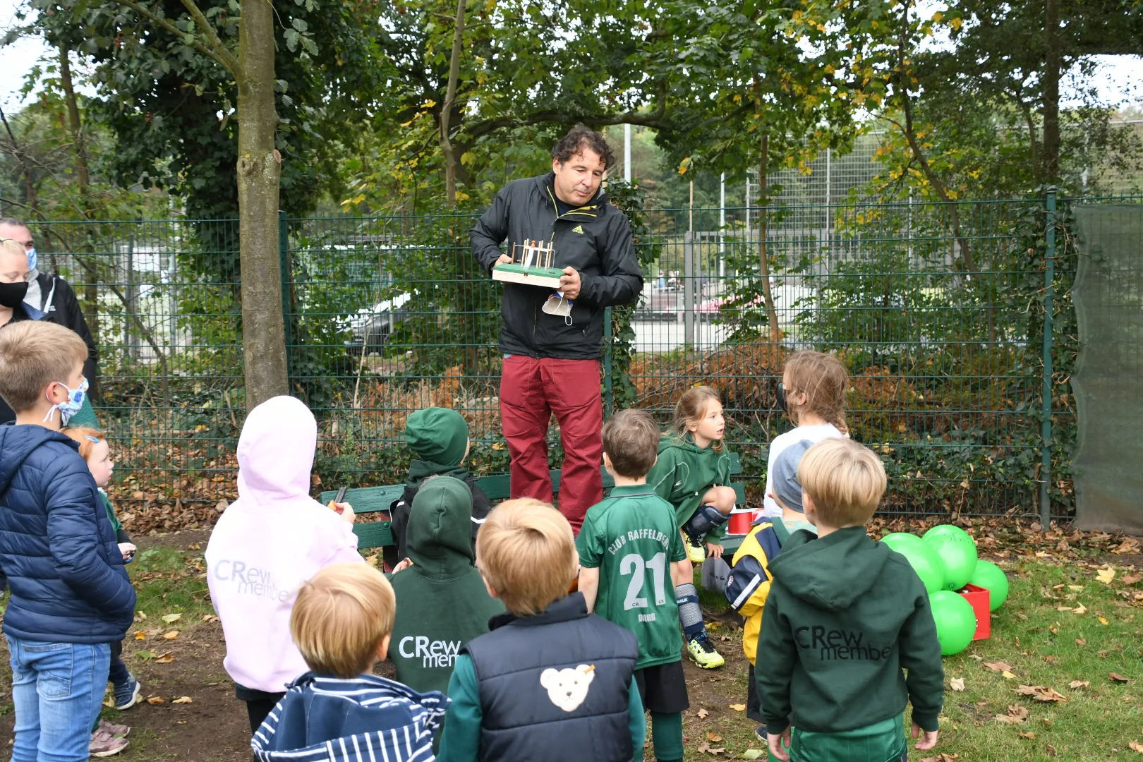 Unser neuer CR Spielplatz wurde offiziell eingeweiht