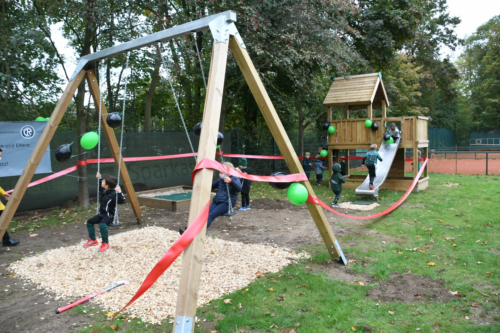 Unser neuer CR Spielplatz wurde offiziell eingeweiht