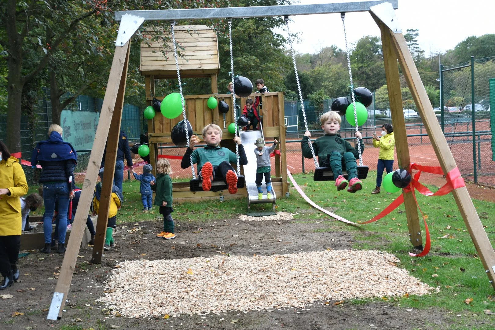 Unser neuer CR Spielplatz wurde offiziell eingeweiht