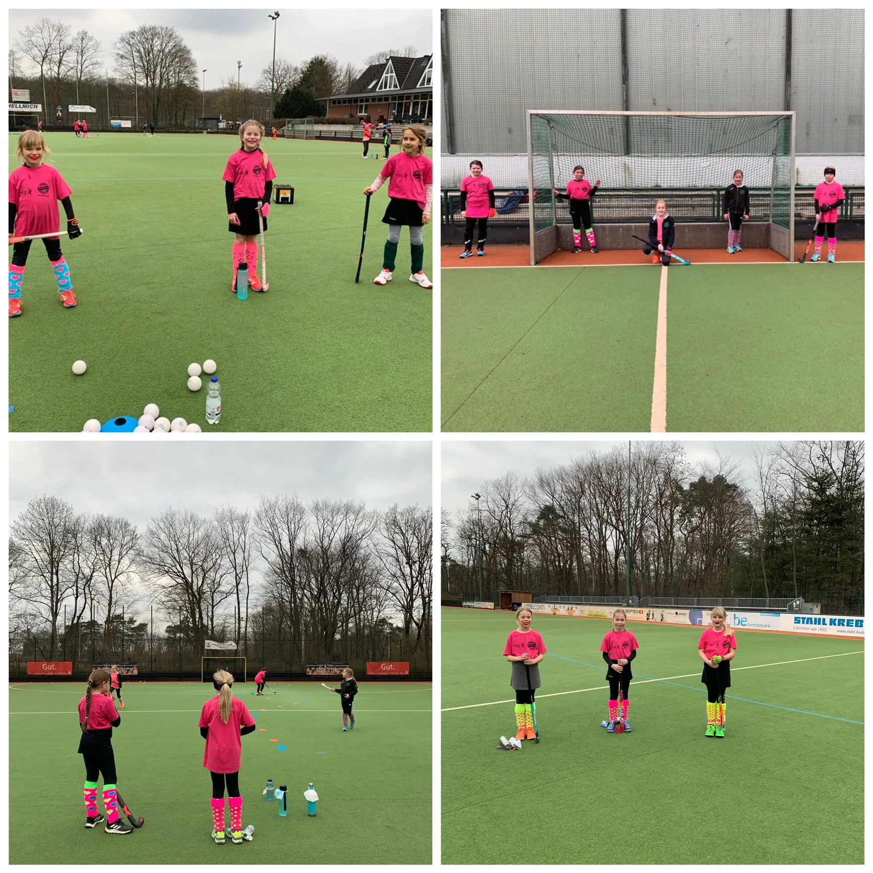 Pink gegen Rassismus