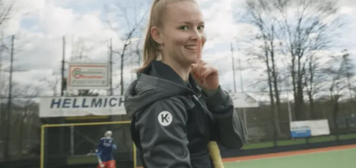 Pia Maertens in der ZDF Sportreportage!