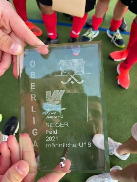 Männliche U18 des Club Raffelberg wird Oberligameister