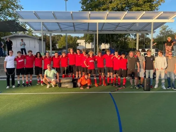 Männliche U18 des Club Raffelberg wird Oberligameister