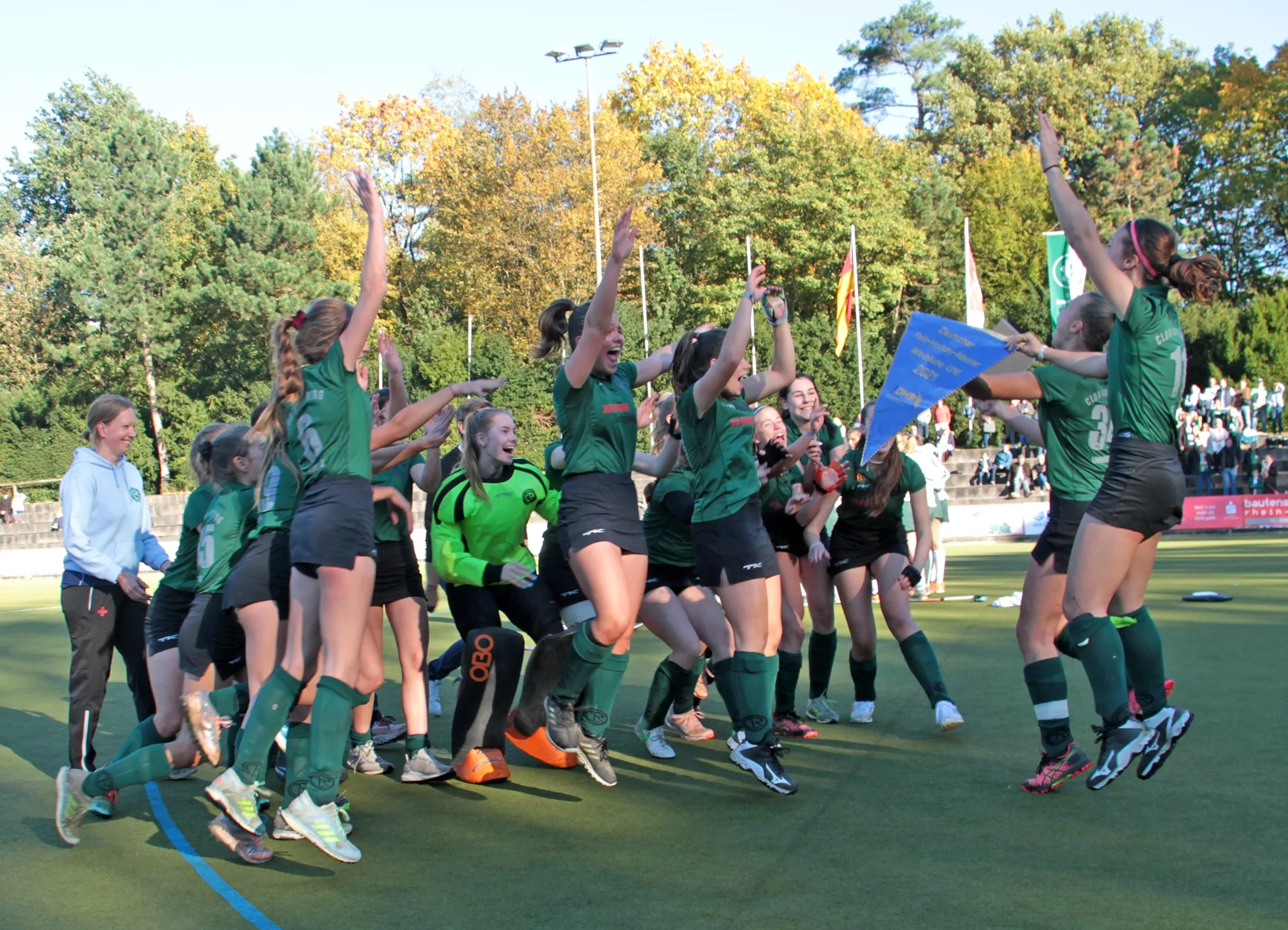 Weibliche U16 holt 30. DM-Titel für den Club Raffelberg