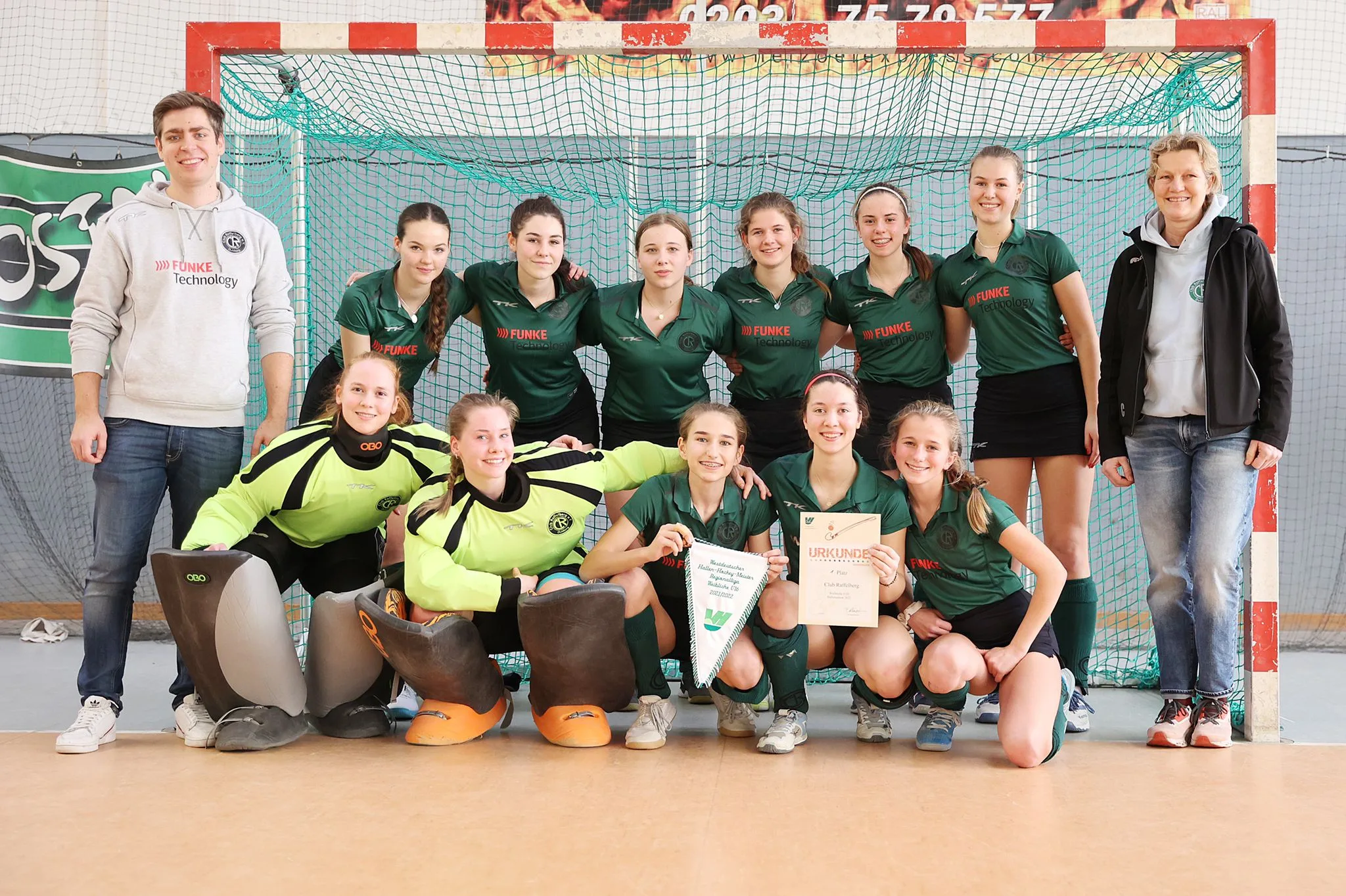 Weibliche U16: Makellos zur West-Meisterschaft