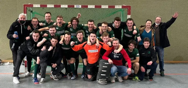 CR Herren schaffen den Aufstieg in die 2. Bundesliga Halle