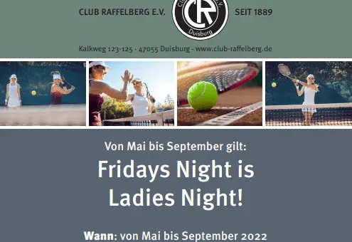 Fridays Night is Ladies Night!