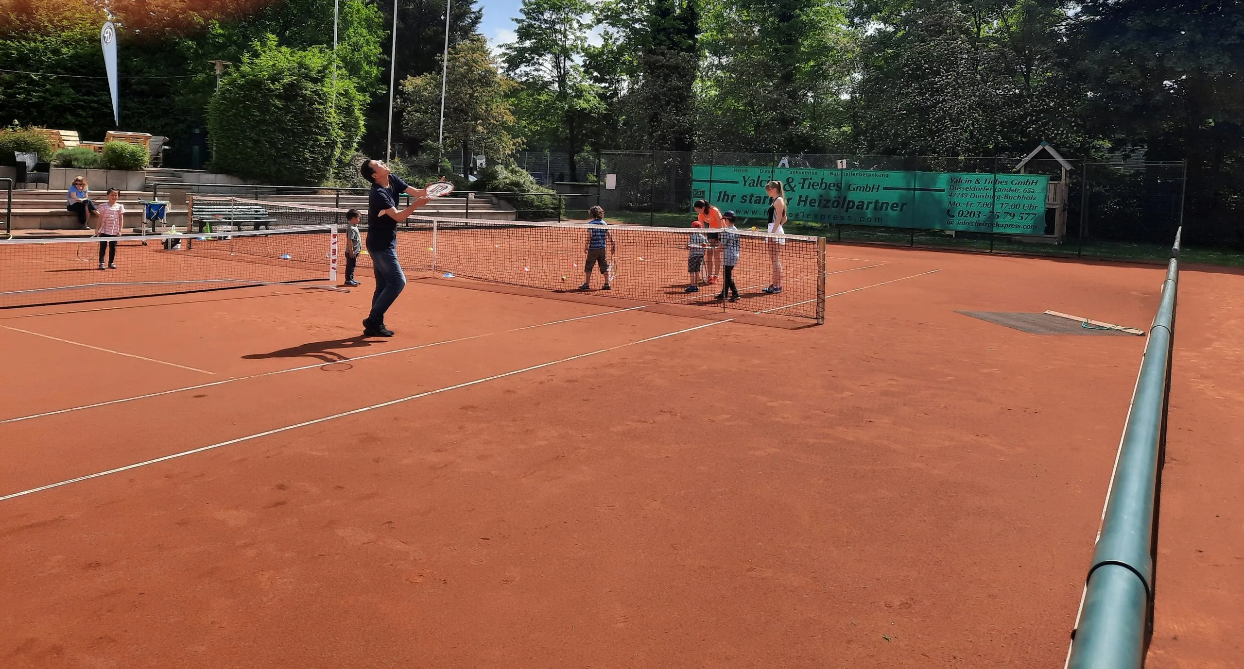 Sonne und Schlägertypen satt am Samstag