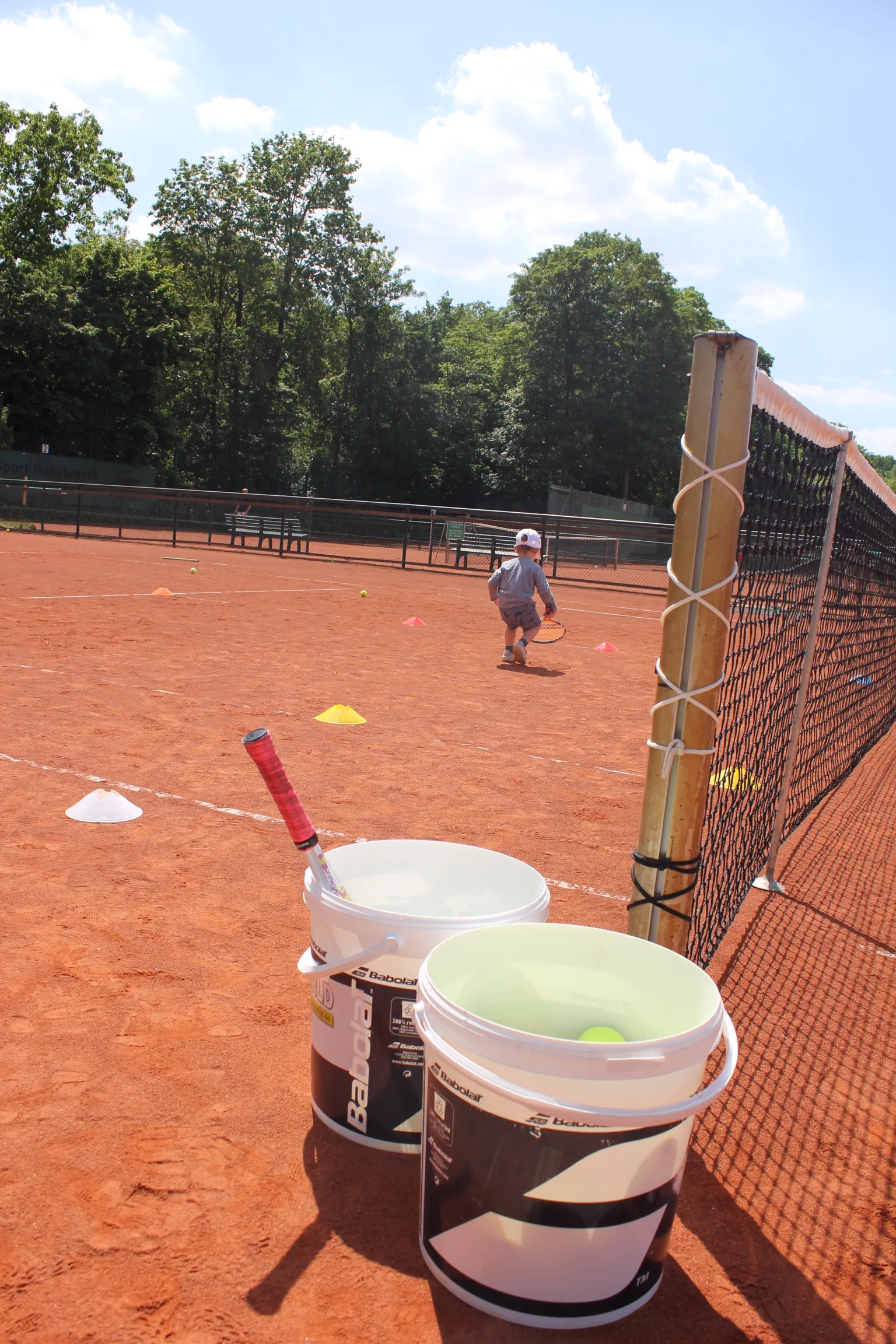 Sonne und Schlägertypen satt am Samstag