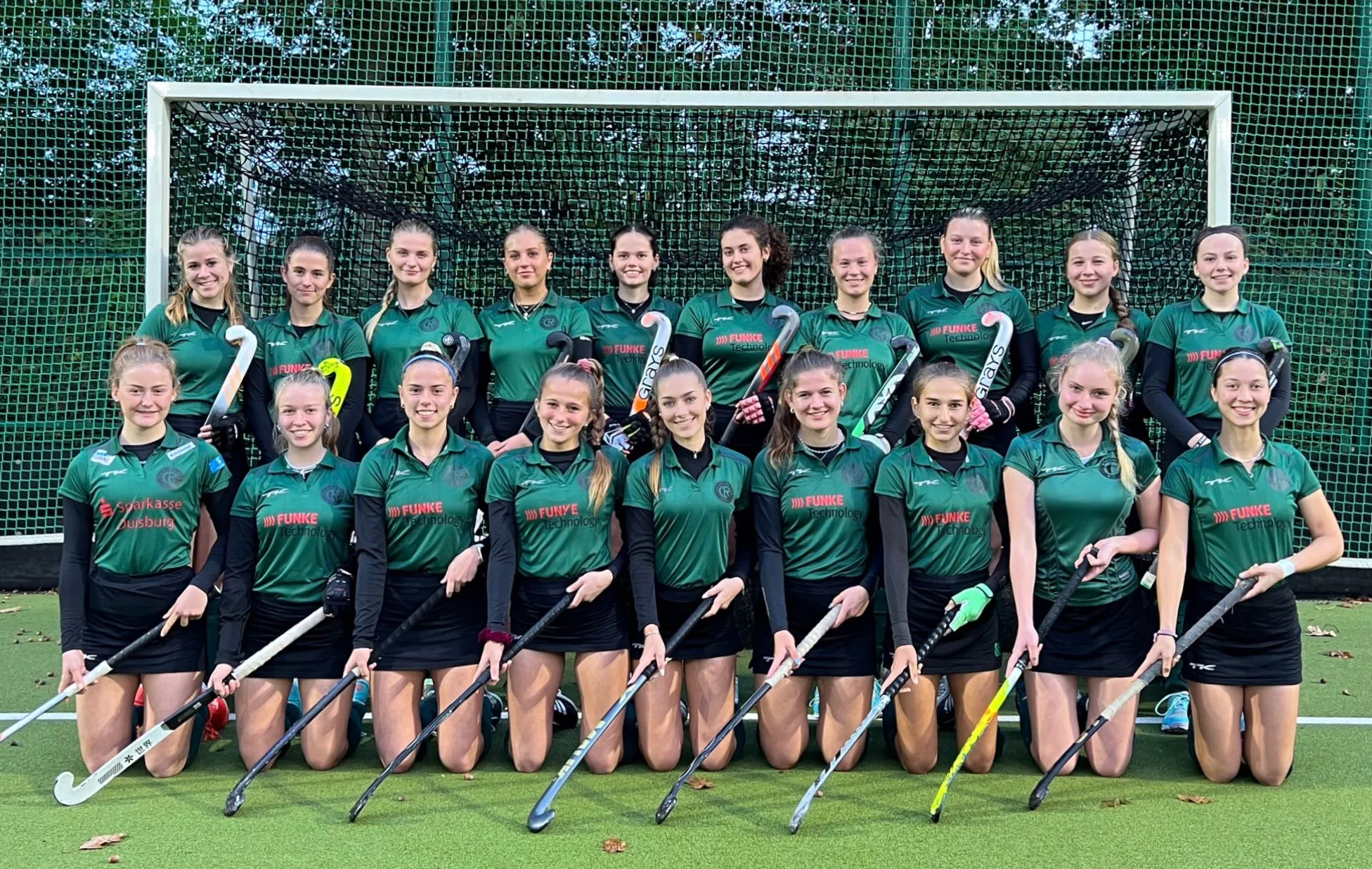 Weibliche U18 Zwischenrunde im Club Raffelberg