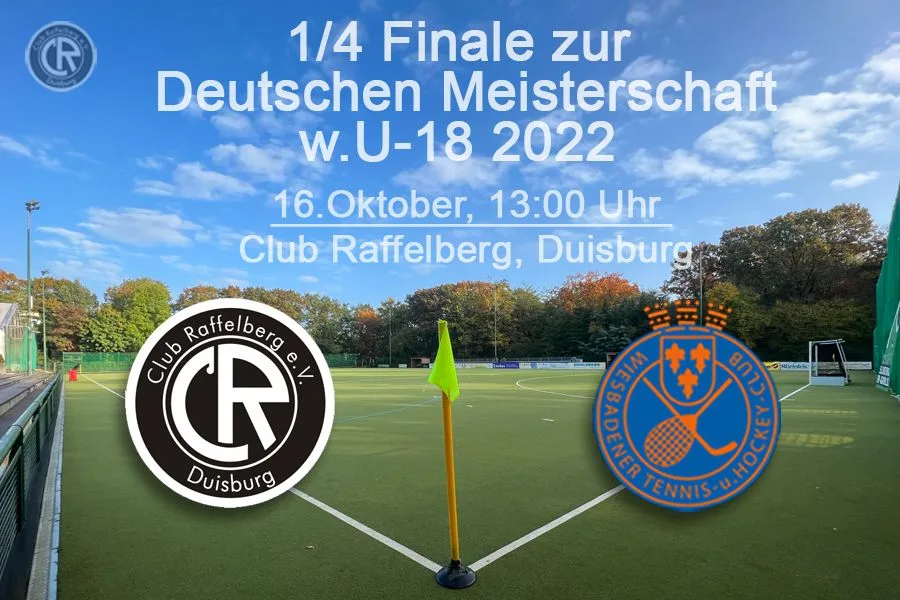 Viertelfinale zur Deutschen Meisterschaft wU18