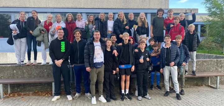 Letzte Vorbereitungen der U14