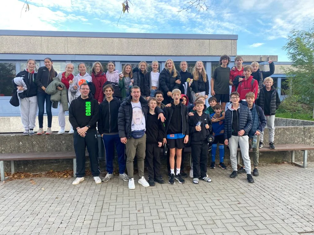 Letzte Vorbereitungen der U14