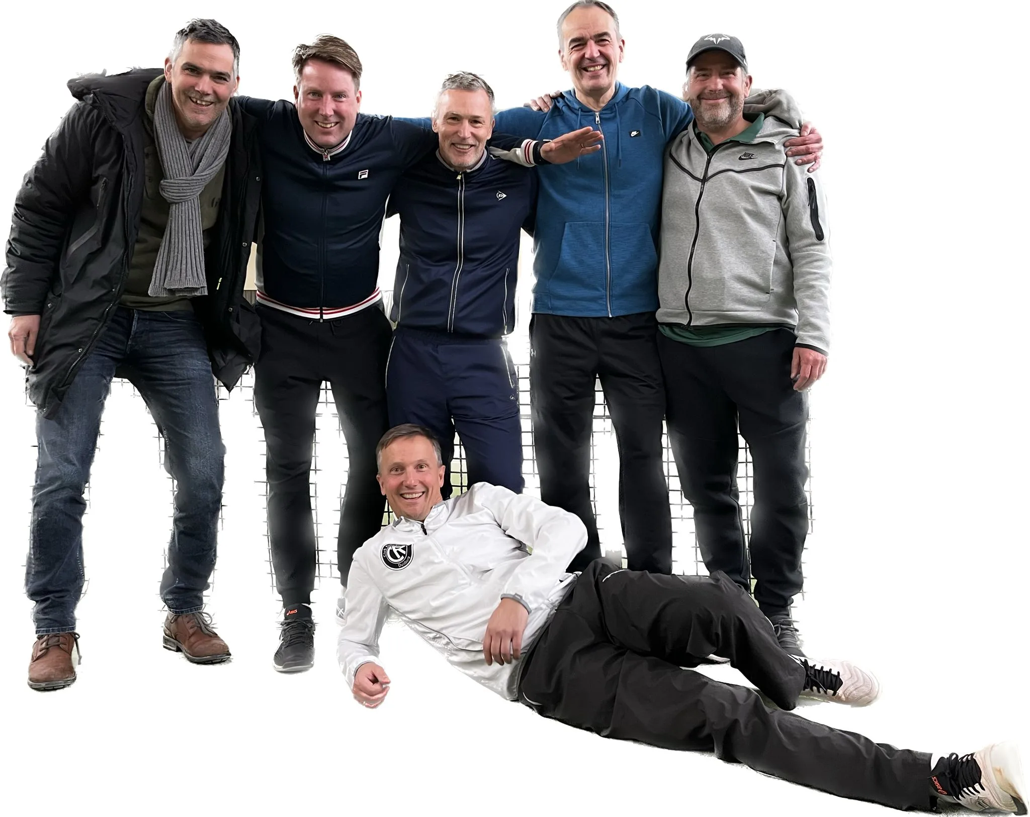 Tennis Winterhallenrunde: Herren 50 steigen souverän in die 2. VL auf!