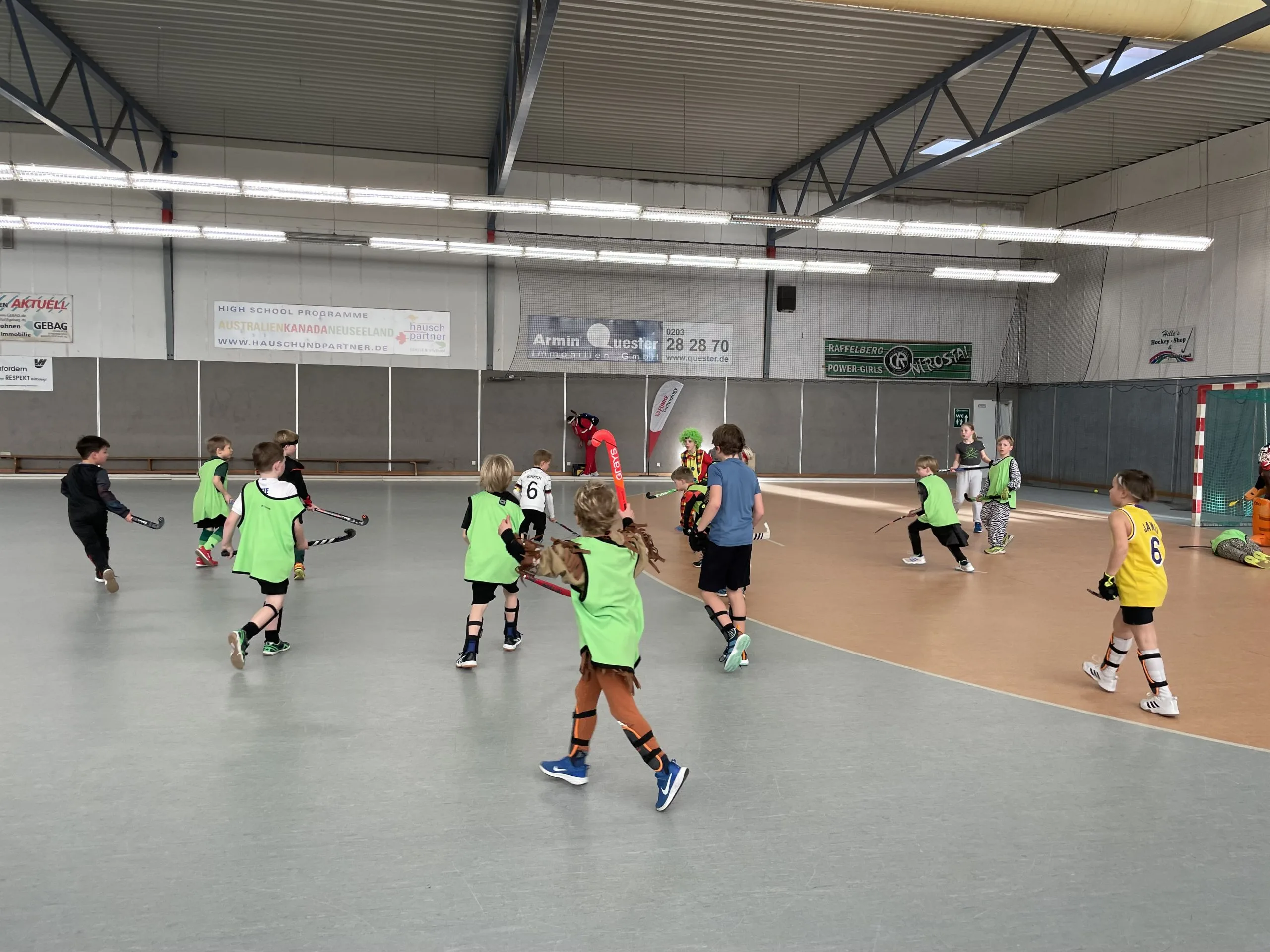 Närrisches MU8 Training