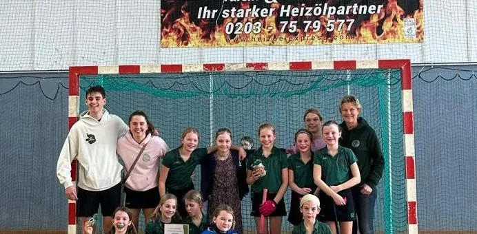 wU10 Mädchen sind Ruhrbezirksmeister in der Halle!