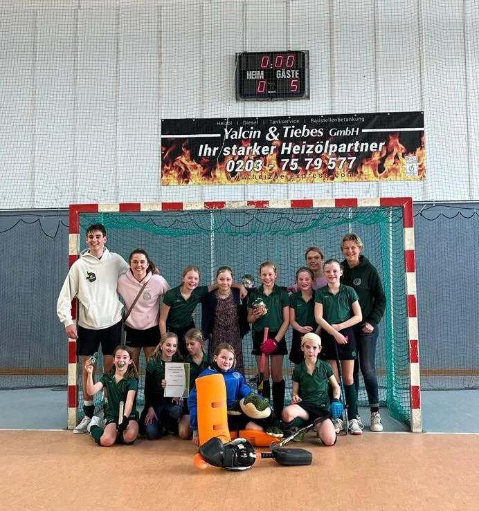 wU10 Mädchen sind Ruhrbezirksmeister in der Halle!