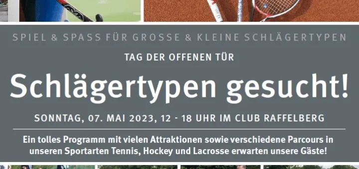 Schlägertypen Tag 2023 mit vollem Programm den ganzen Tag