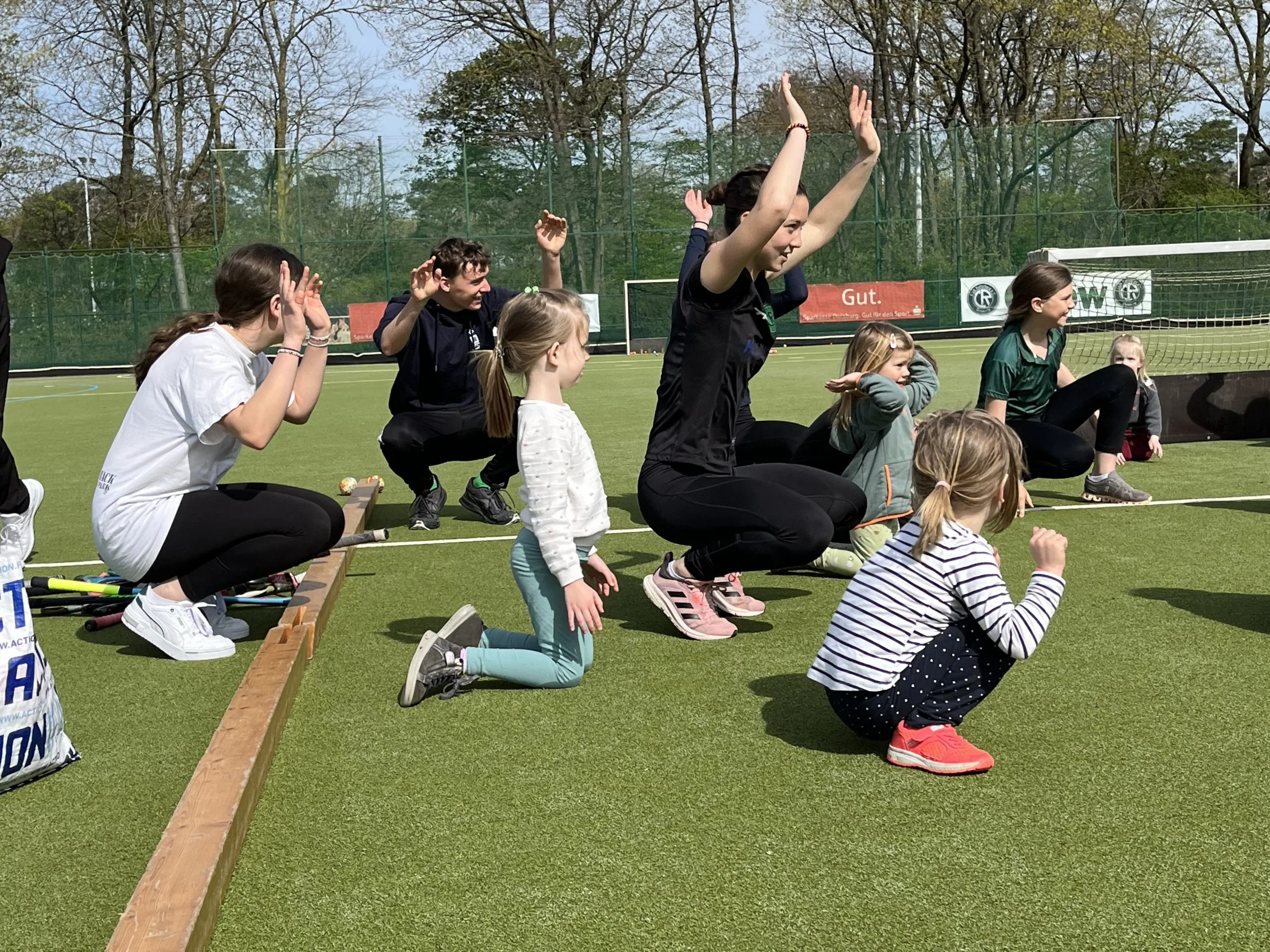 Hohe Teilnehmerzahl bei den Schnuppertrainings