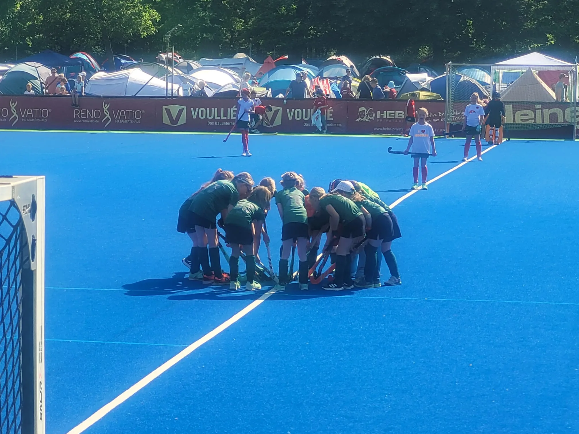 Die WU10 zu Gast beim Niederrheinpokal beim GHTC