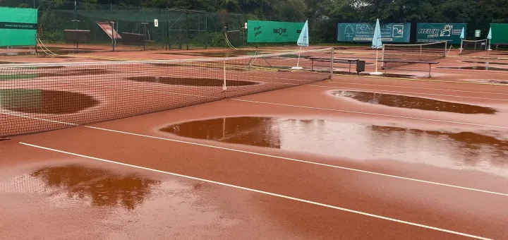 Und dann kam der Regen….