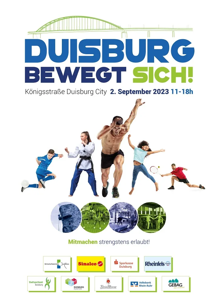 CR bei „Duisburg bewegt sich“ in der Duisburger City