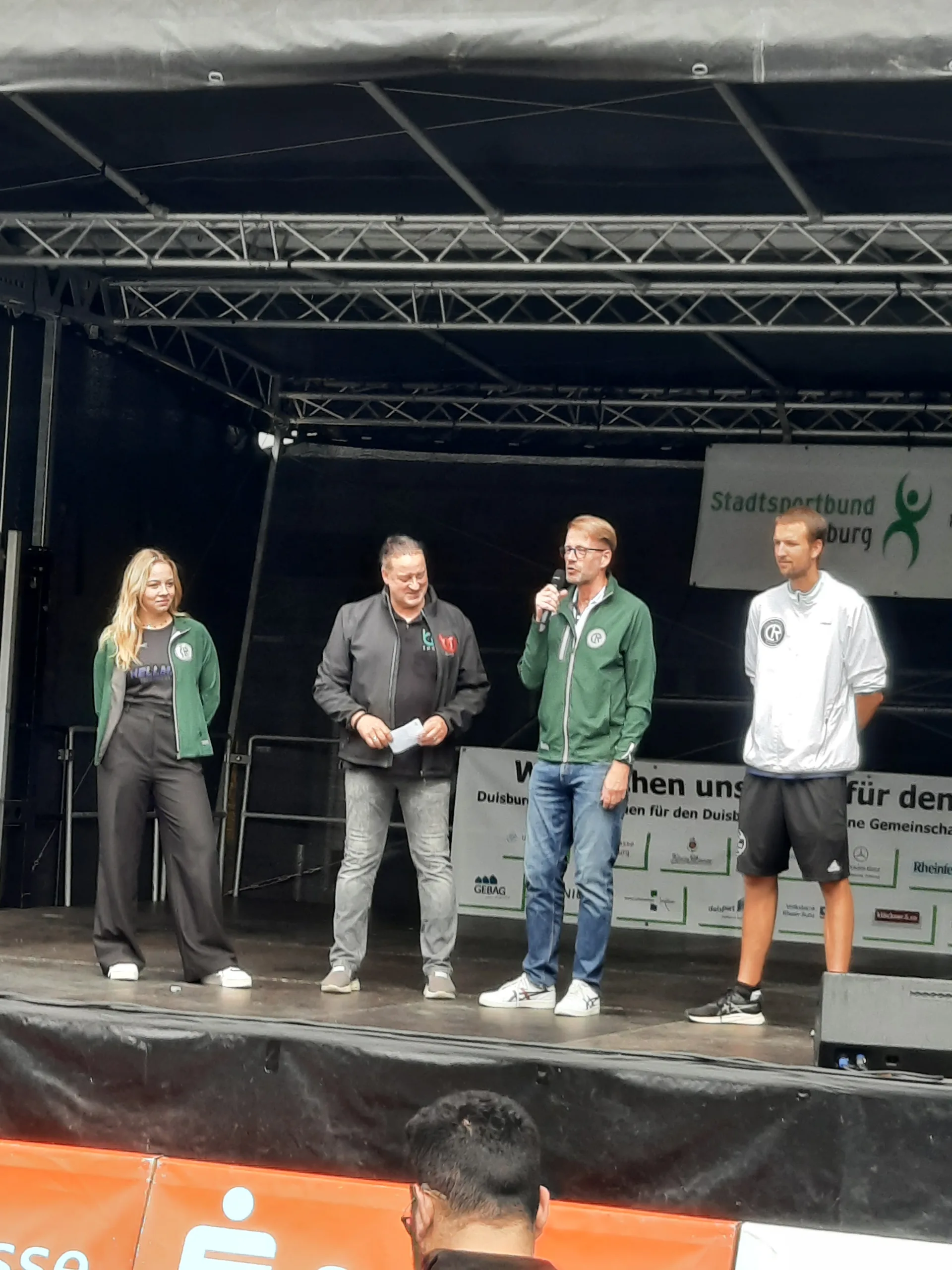 Viel los am CR Stand bei „Duisburg bewegt sich“