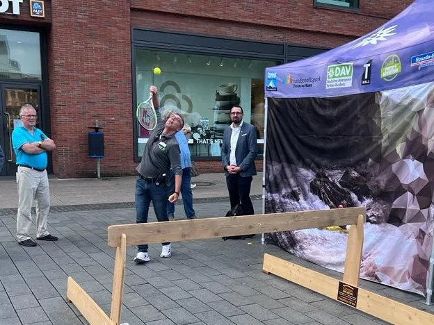 Viel los am CR Stand bei „Duisburg bewegt sich“