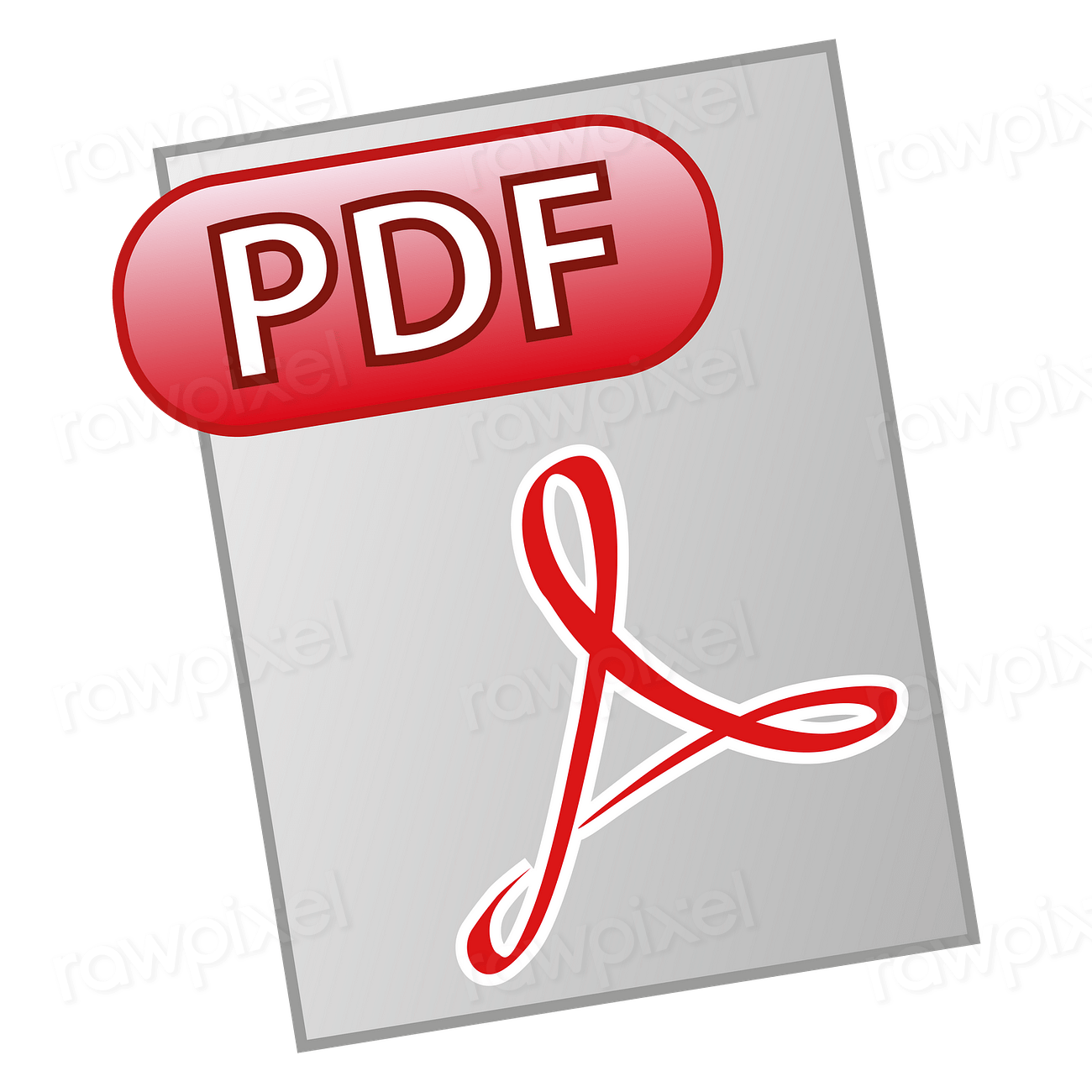 PDF file png sticker, digital