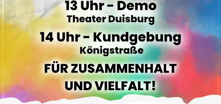 Der Duisburger Sport steht für Demokratie und Offenheit