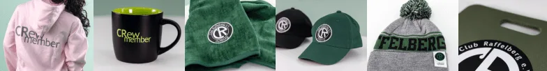 Jetzt komplettes CR Fanartikel Sortiment im Online Shop verfügbar!