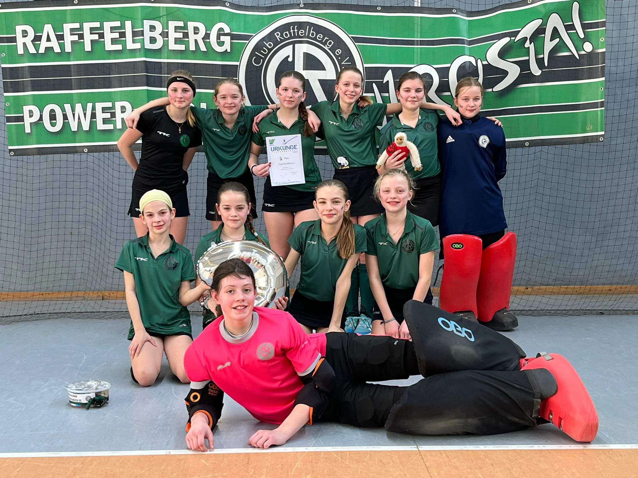Die WU12/2 belegt den 2. Platz in der WHV OL Endrunde!