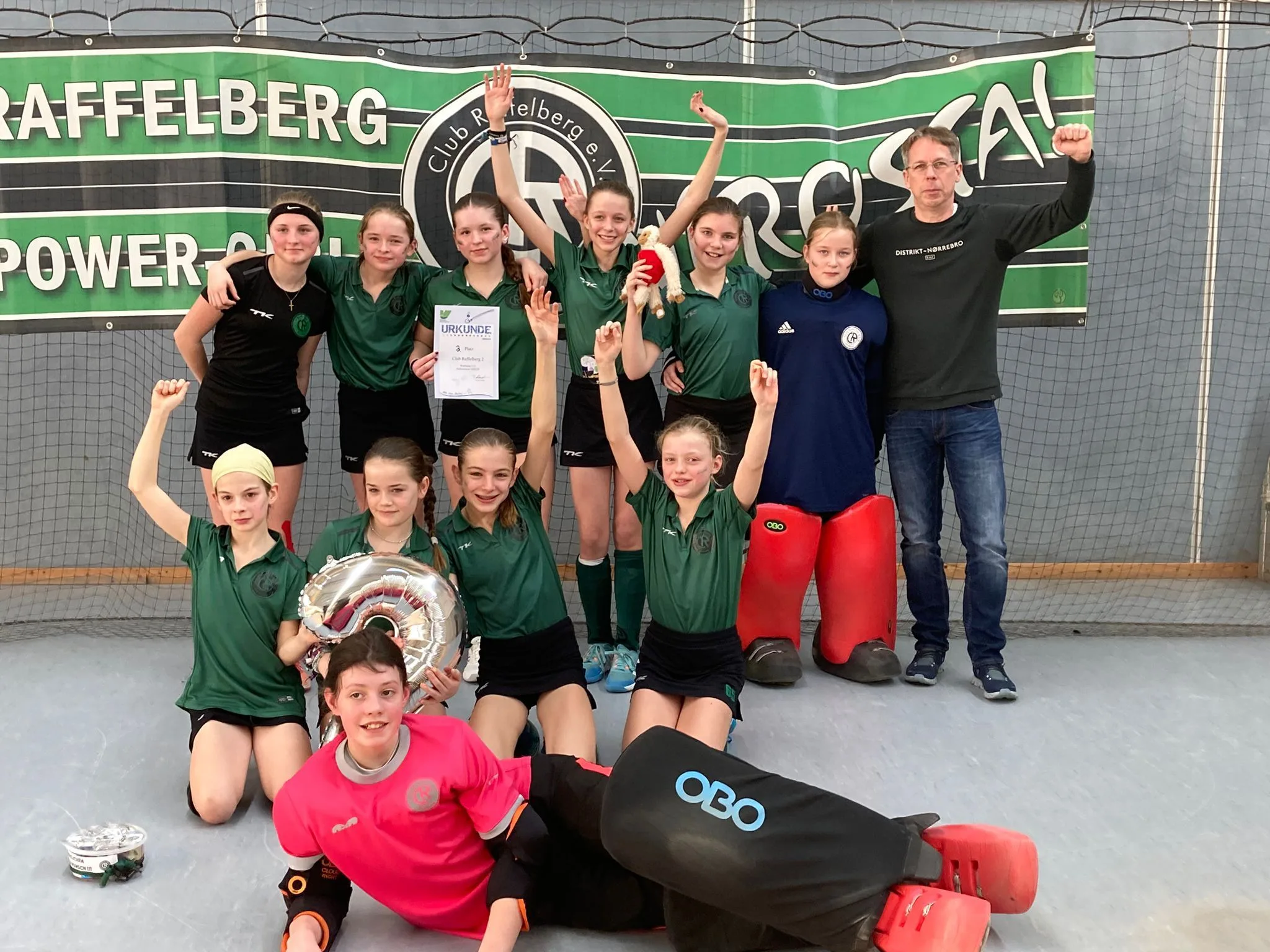 Die WU12/2 belegt den 2. Platz in der WHV OL Endrunde!