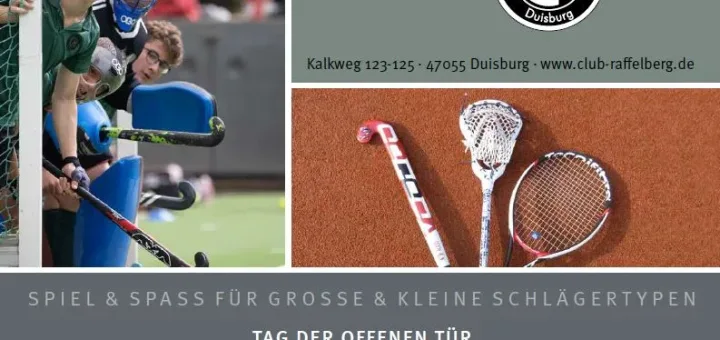 Save the Date: Schlägertypen Tag im CR am 20.04.2024