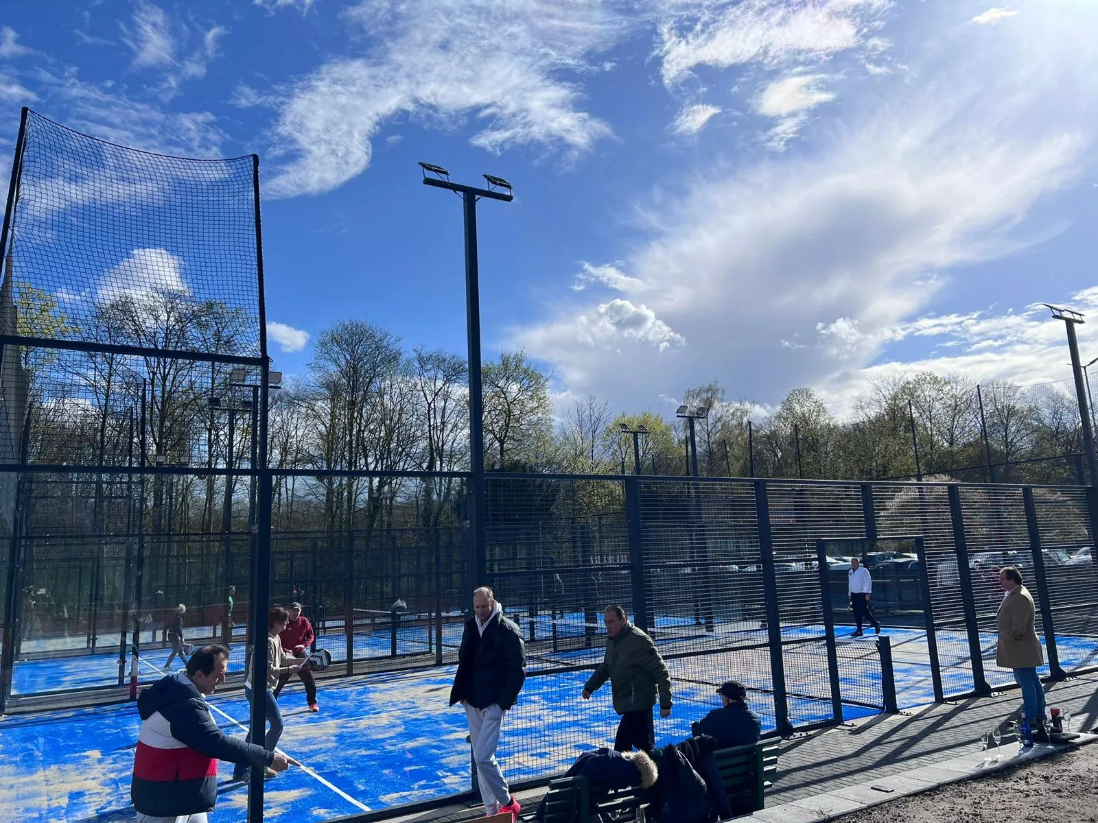 Impressionen zur Padelplatz-Eröffnung