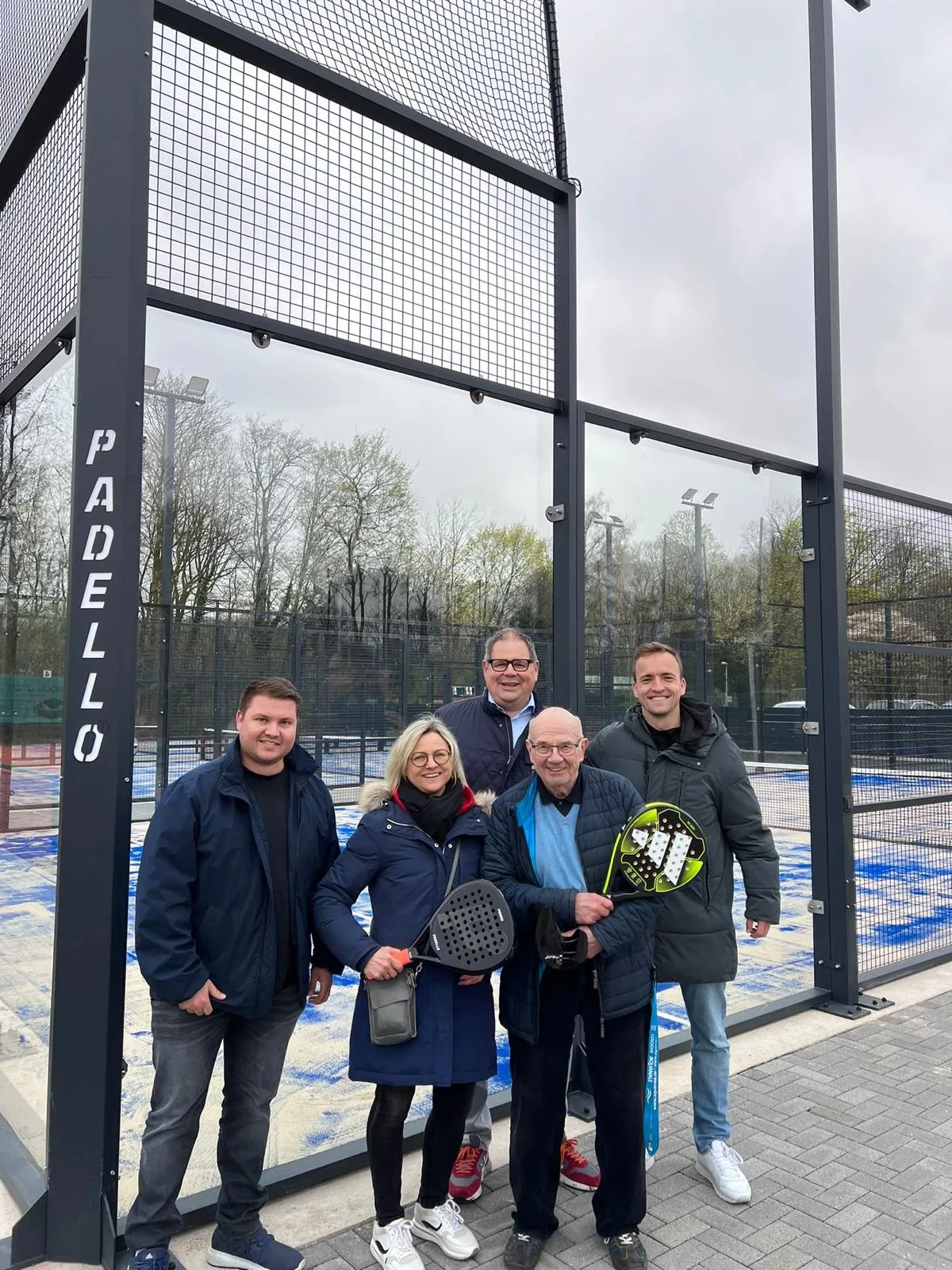 Impressionen zur Padelplatz-Eröffnung