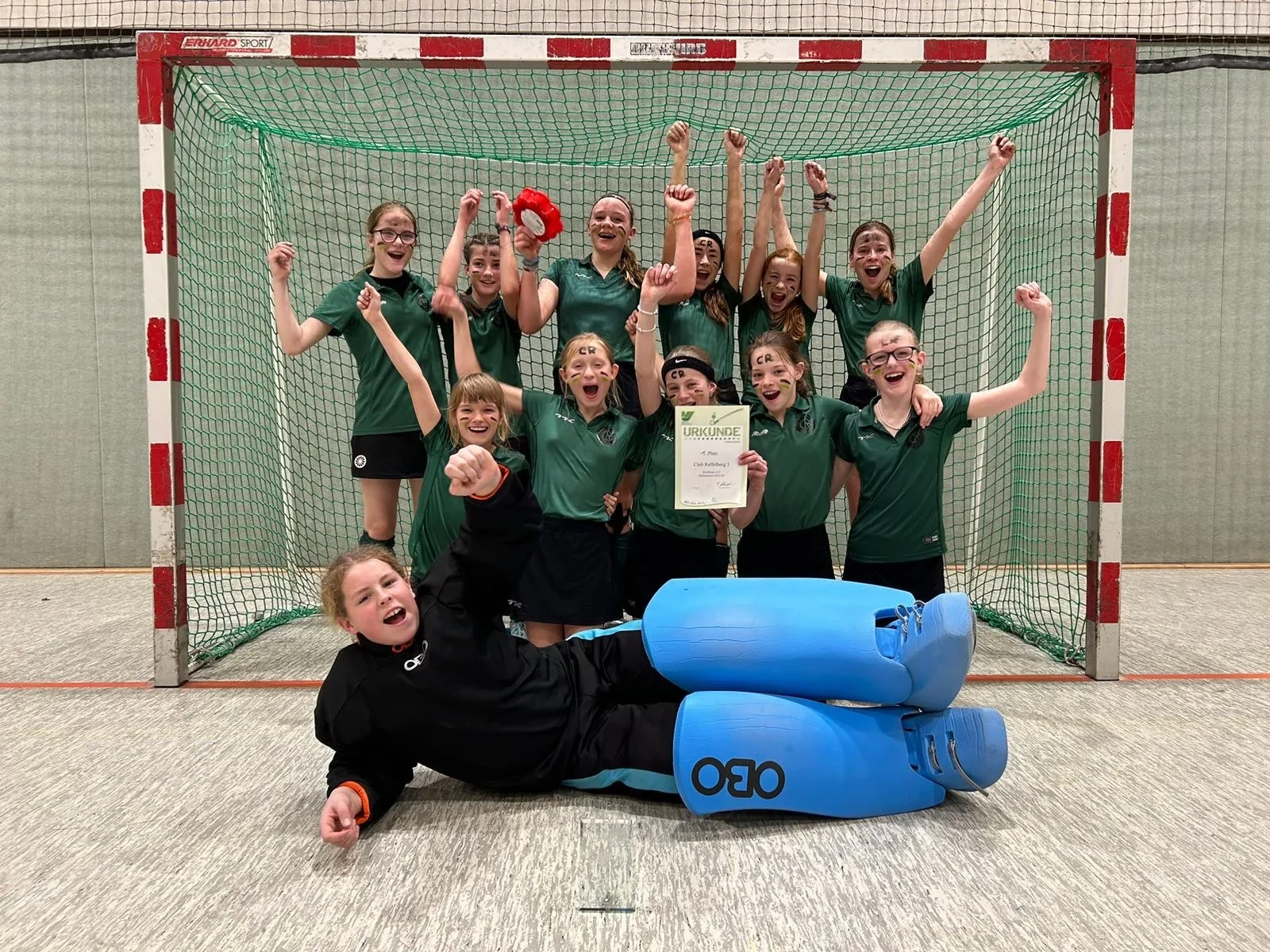Die WU12/3 gewinnt die WHV Endrunde!